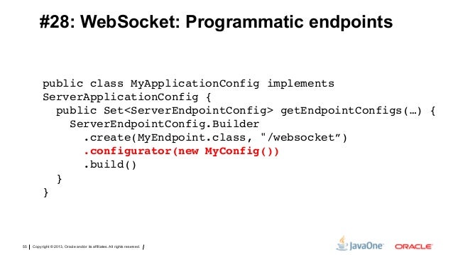 Fifty Features of Java EE 7 in 50 Minutes