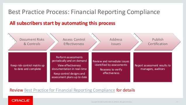 #OOW16 - • Get Started with Financial Reporting Compliance and Advanc…