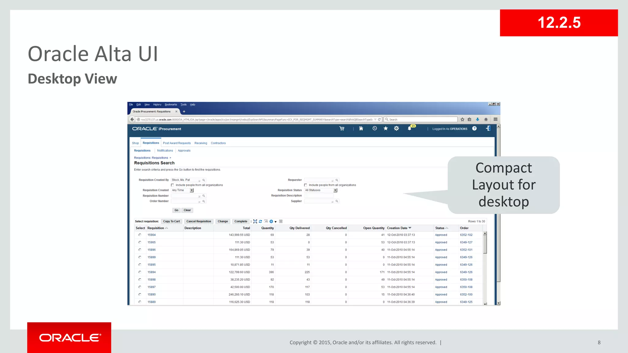 OOW15 - Simplified and Touch-Friendly User Interface in Oracle E ...