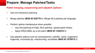 EBS-technical_upgrade_best_practices 12.1 or 12.2 | PDF