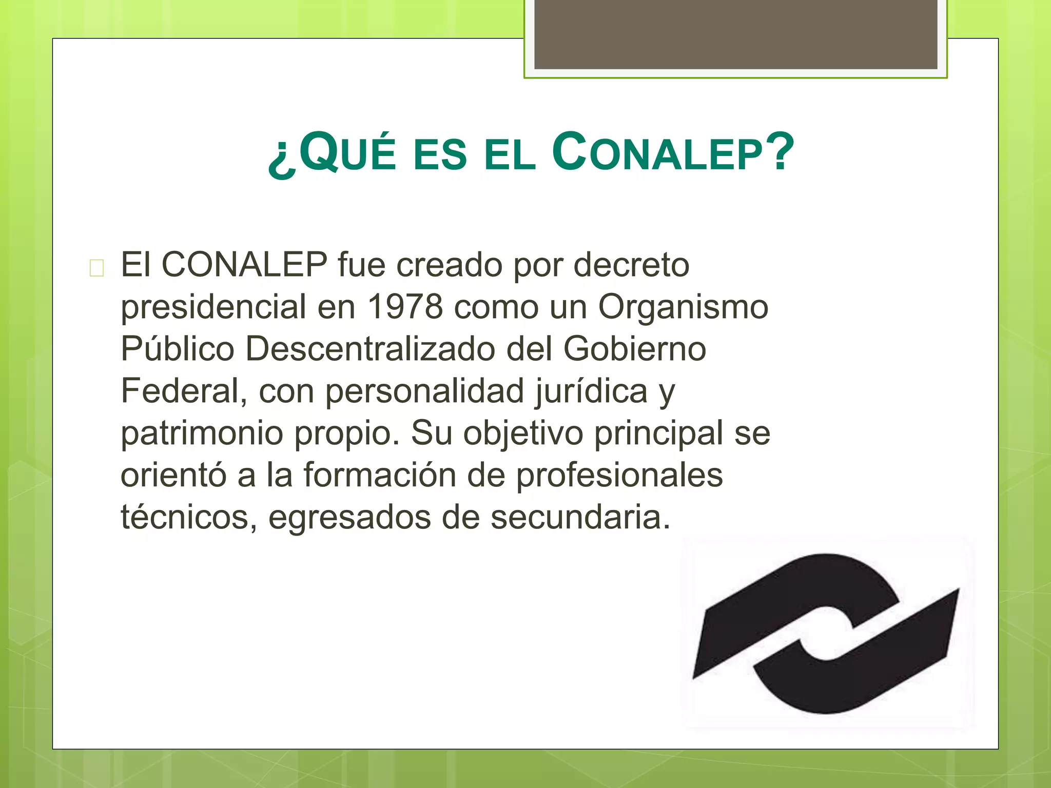 conalep | PPT | Descarga Gratuita