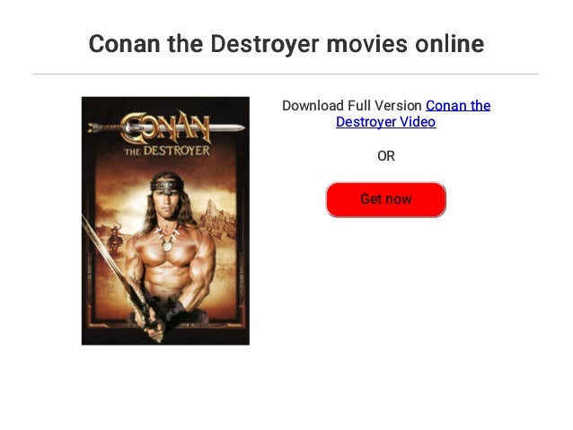 conan the destroyer full movie