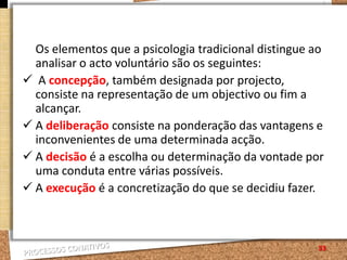 31De etapa em etapa, o ser humano vai prosseguindo na sua auto-realização. Na parte mais baixa da pirâmide situam-se as necessidades orgânicas, como alimentação, água, oxigénio, sono, actividade e estimulação sensorial que, se não forem satisfeitas, o indivíduo não sobrevive. Logo a seguir, o ser humano sente necessidades relativas à segurança, tentando escapar à ansiedade que ameaças corporais ou outras situações de perigo lhe possam provocar. No patamar seguinte, situam-se as necessidades de amor e de pertença que é satisfeita quando a pessoa sente que é querida e desejada, que faz parte de grupos em que é aceite e tratada com afecto. No nível seguinte, situa-se a necessidade de ser estimado que, para ser atendida, exige aprovação e respeitabilidade sociais. Quando o ser humano consegue que o tomem por uma pessoa competente e apreciem a sua actuação, torna-se auto confiante e capaz de ascender ao nível mais elevado de aspirações, que é a necessidade de realizar todas as suas potencialidades. Colocada no topo da hierarquia, esta necessidade requer que o indivíduo goze de plena liberdade psicológica.