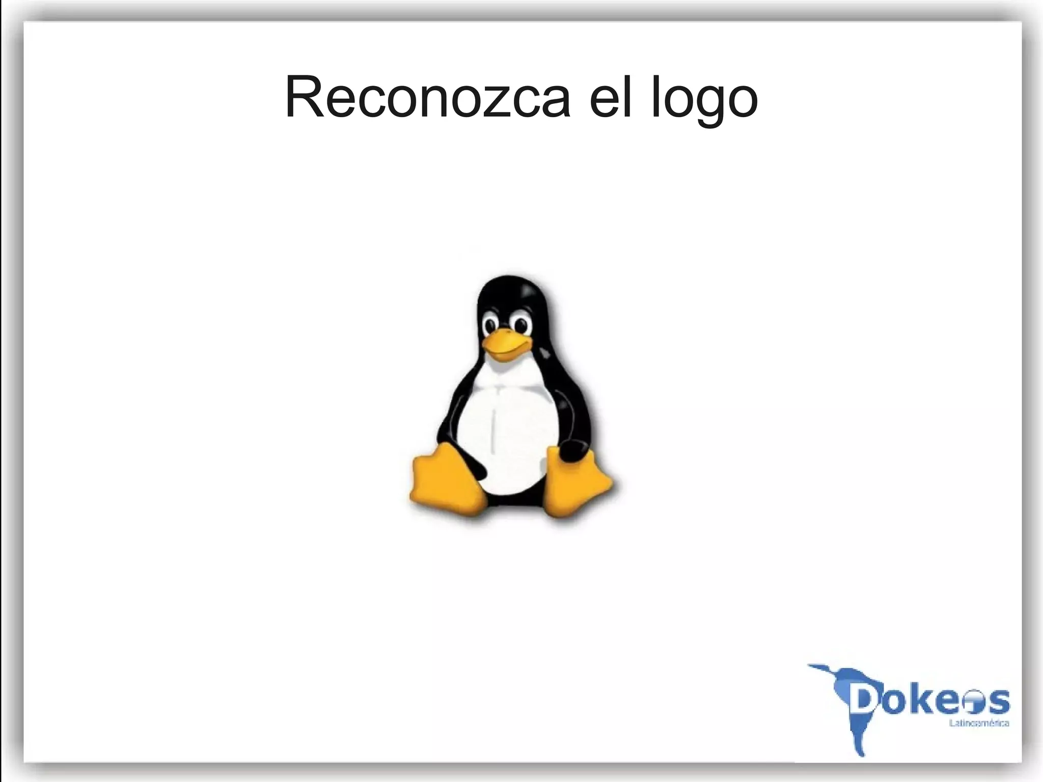 Reconozca el logo
 