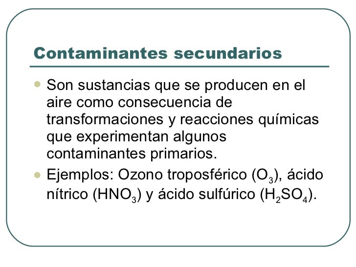 Conatminación del Aire
