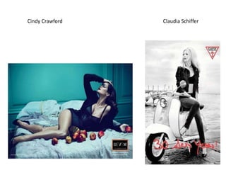 Cindy Crawford   Claudia Schiffer
 
