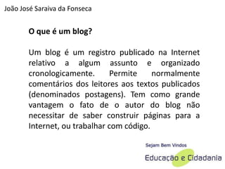 Conceito De Blog