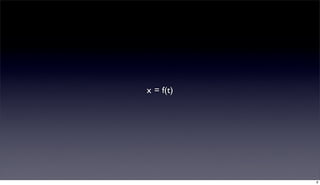 x = f(t)




           8
 