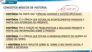 CONCEITO DE HISTORIA introducao ao estudo de historia | PDF