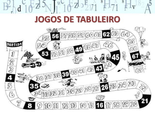 JOGOS DE TABULEIRO 
 