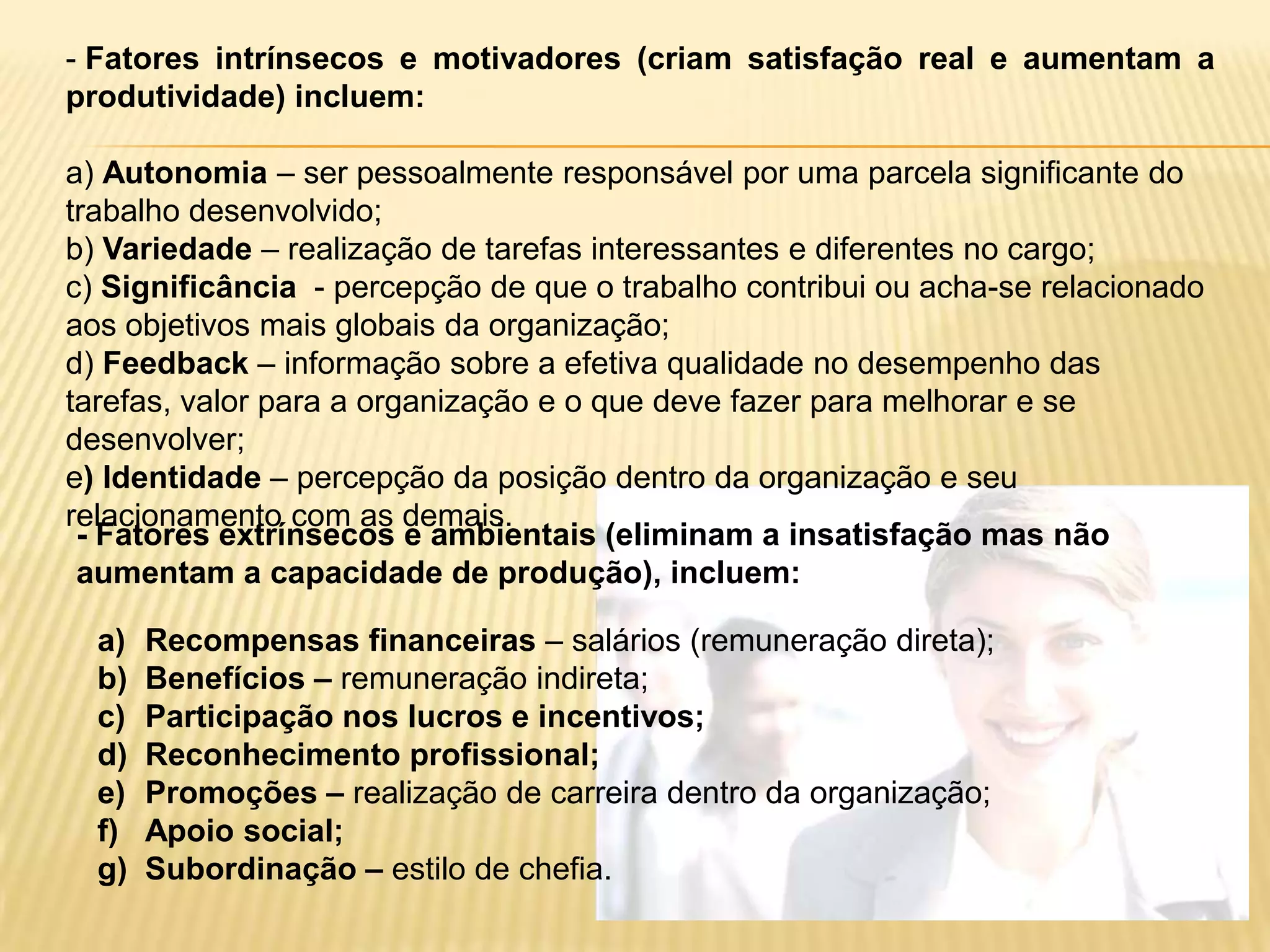 Conceito de satisfação no trabalho | PPTX