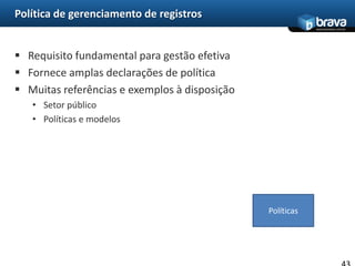 Registros deveriam ser mantidos enquanto solicitados