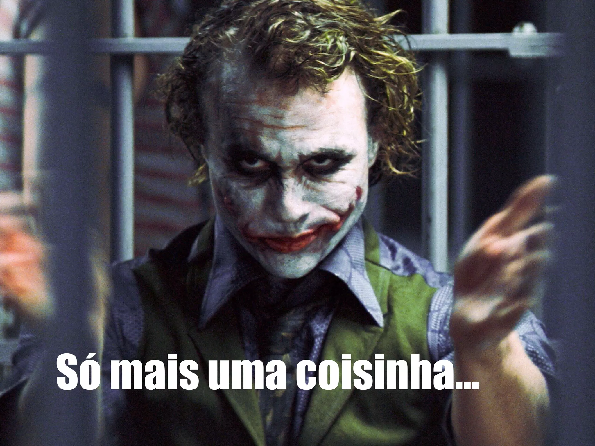 Só mais uma coisinha...
 