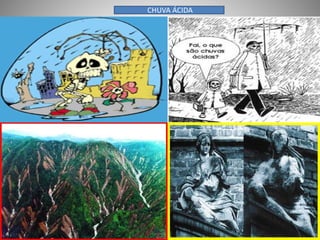CHUVA ÁCIDA 
 