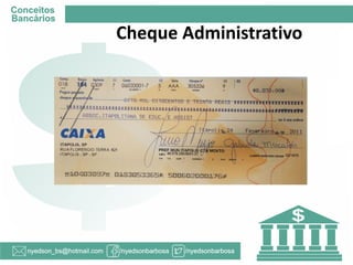 Cheque Administrativo  