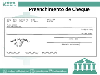 Preenchimento de Cheque  