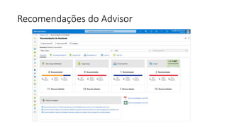 Recomendações do Advisor
 