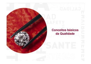 Módulo 1

Conceitos básicos
da Qualidade

Auditor Interno de Gestão da Qualidade ISO 9001

 