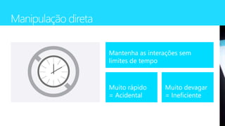 Conceitos interfaces modernas