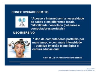 Outubro/2012
Curso Apropriação Tecnológica: Projeto UCA – NTM Caxias do Sul
 