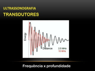 Frequência x profundidade
 