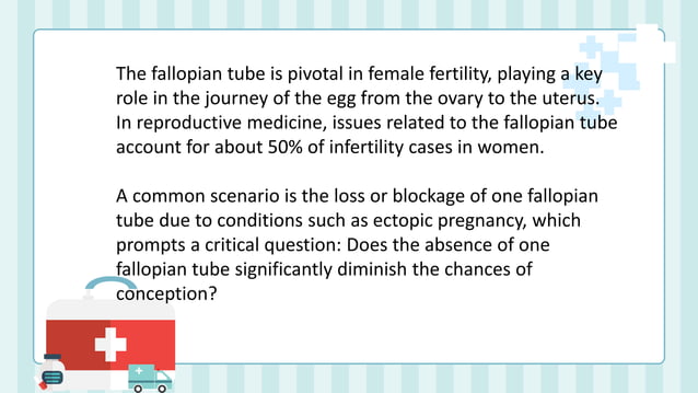 Conceiving with a Single Fallopian Tube- Challenges and Strategies for ...