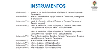 INSTRUMENTOS
 