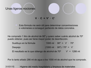 PreClic: Diluciones en suero hiposalino: ¿da lo mismo?