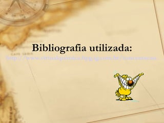 Bibliografia utilizada: http://www.virtualquimica.hpg.ig.com.br/concentacao.html 