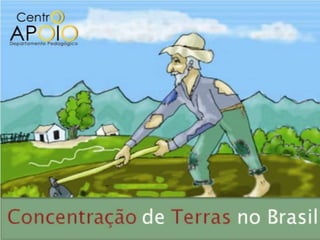www.aulaparticularonline.net.br - Geografia -  Concentração de Terras