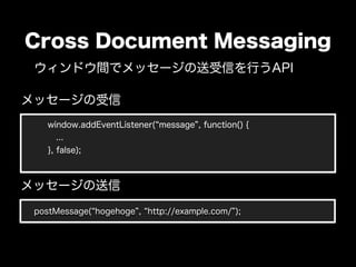 ぎゅ〜っと濃縮、HTML5