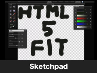 ぎゅ〜っと濃縮、HTML5
