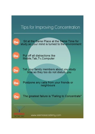Tips for Improve Concentration Power