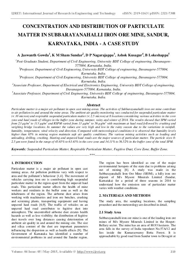 Iron ore case analysis essay 06 image