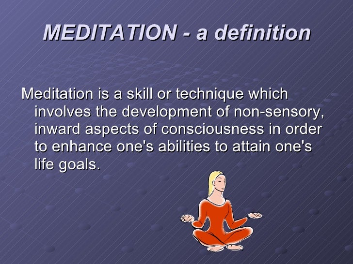 Concentration Meditation