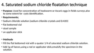 Comprehensive Techniques for Stool Parasite Concentration and Detection ...