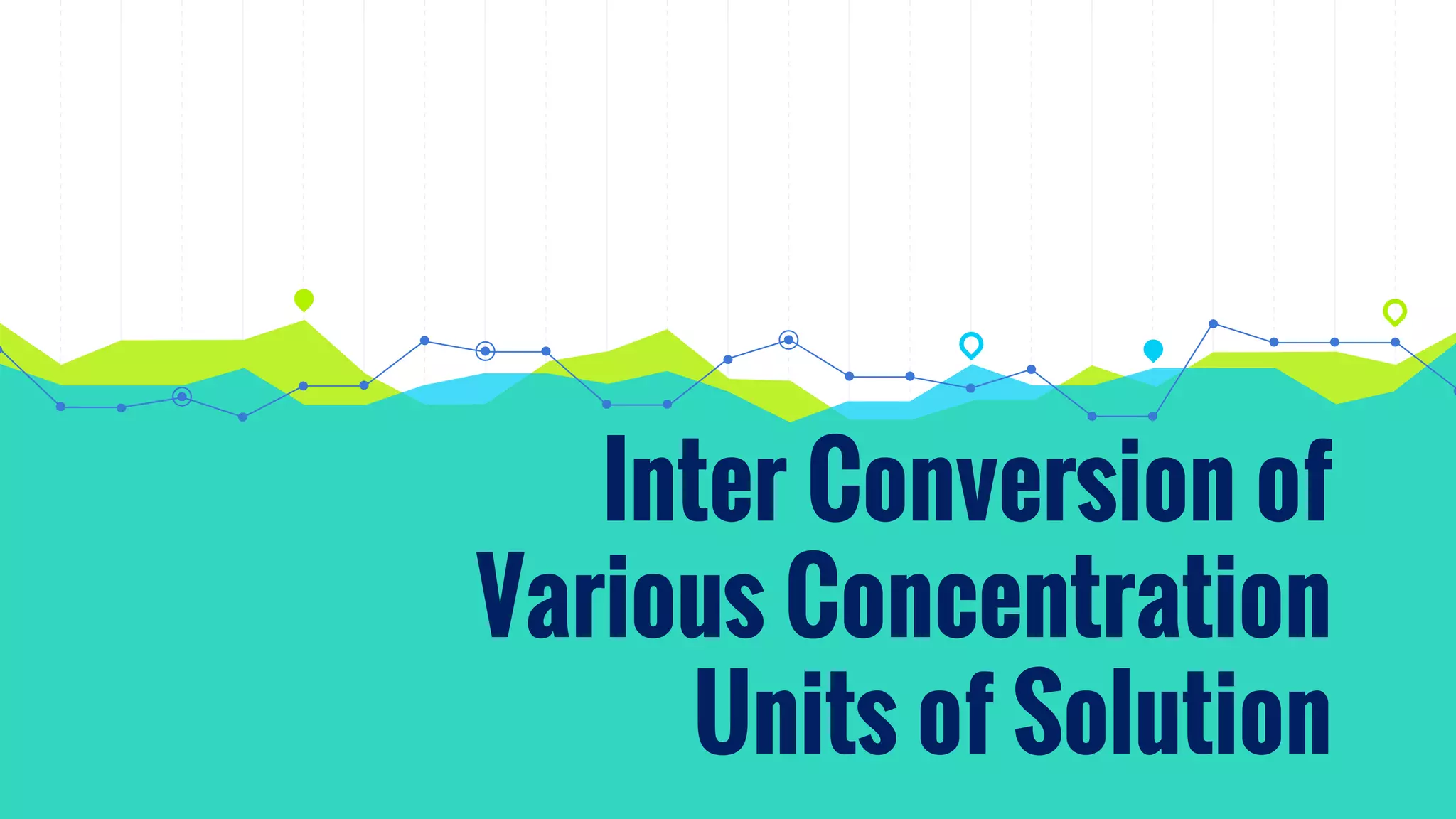 Inter Conversion of
Various Concentration
Units of Solution
 
