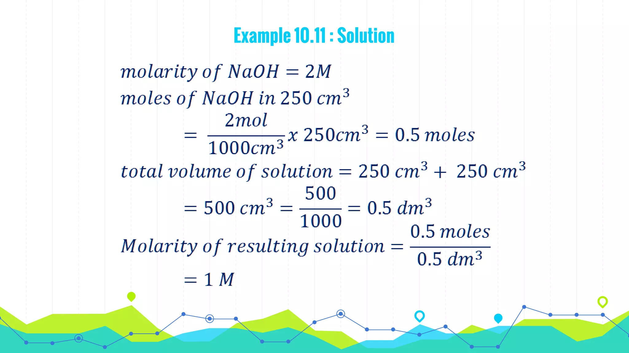 Example 10.11 : Solution
 