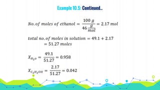 Example 10.5: Continued..
 