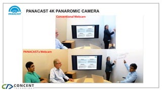 Use the PanaCast 2 Panoramic-4K video camera to
build a huddle room video collaboration solution
that delivers a more imme...
