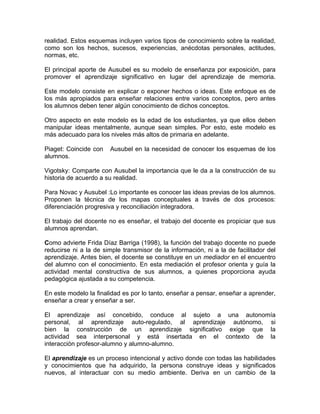 Concepción De Enseñanza-Aprendizaje