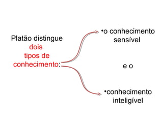 Concepcoes platonica, aristotelica e cartesiana incompleto | PPT
