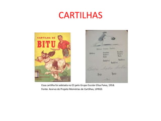 CARTILHAS
 
