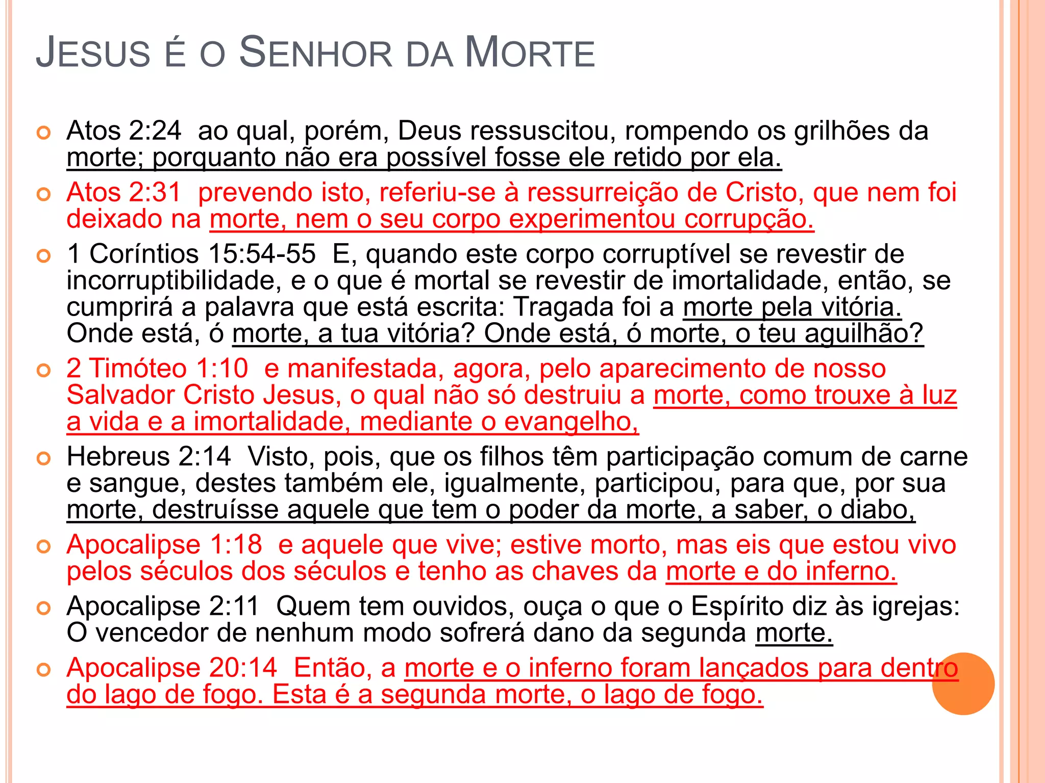 Essa concepção anula todo sentido de vida moral e Juízo.