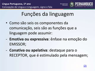 Concepção de língua e linguagem, signo e fala..ppt