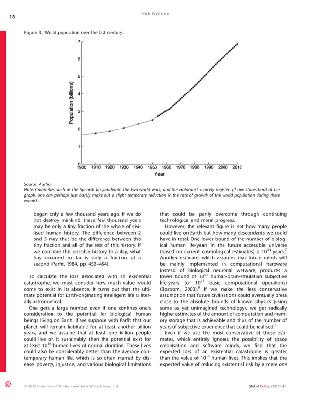 Existential Risk Prevention as Global Priority | PDF