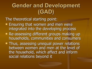 Concept & Context of Gender | PPT | Family and Relationships