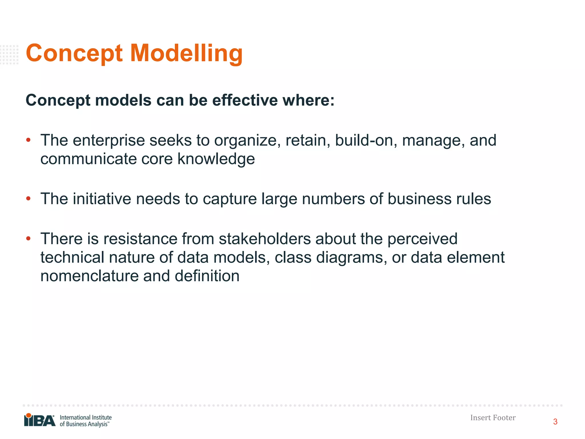 Concept modelling | PPT