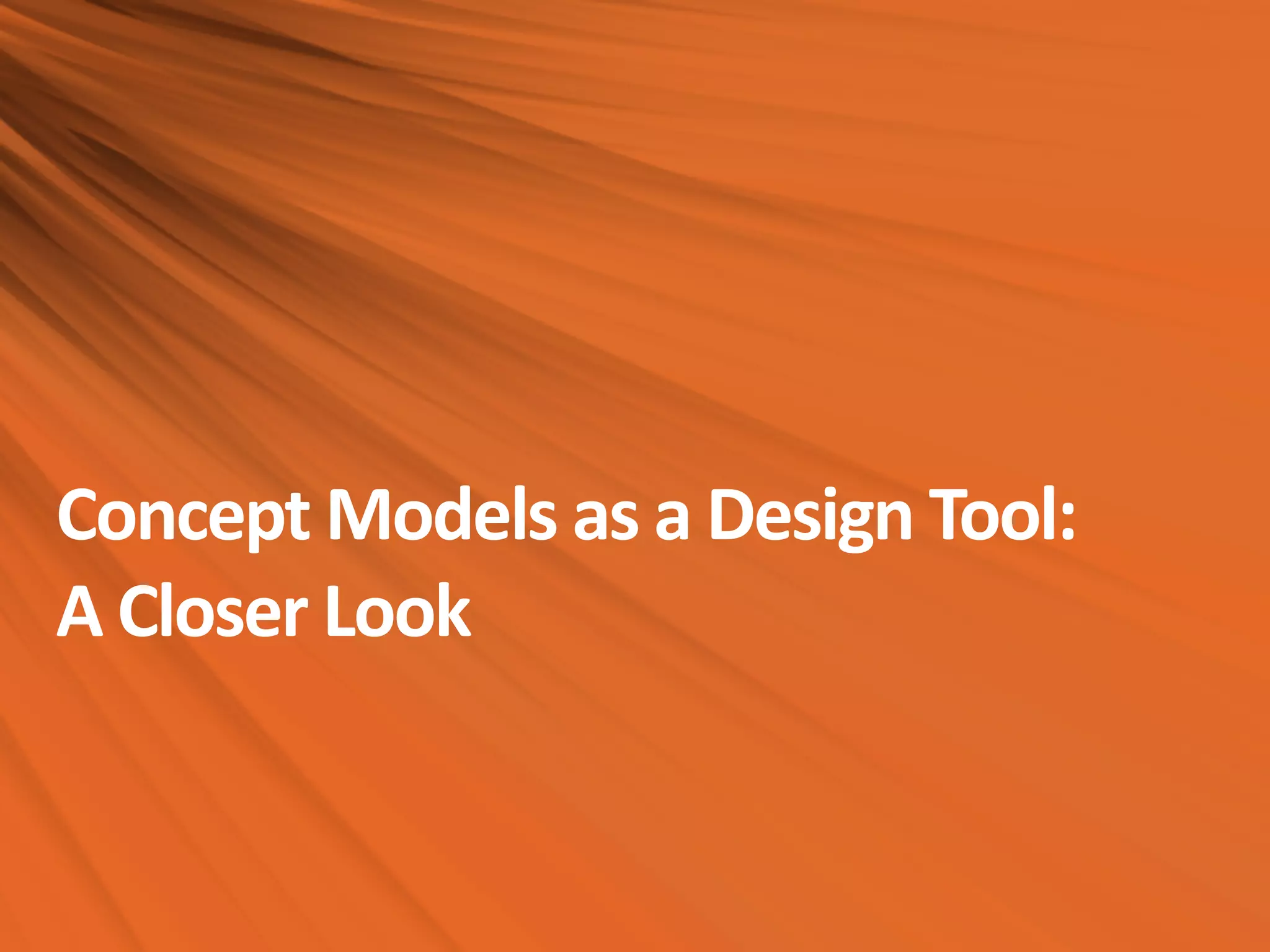 Concept Models ~ Interaction08