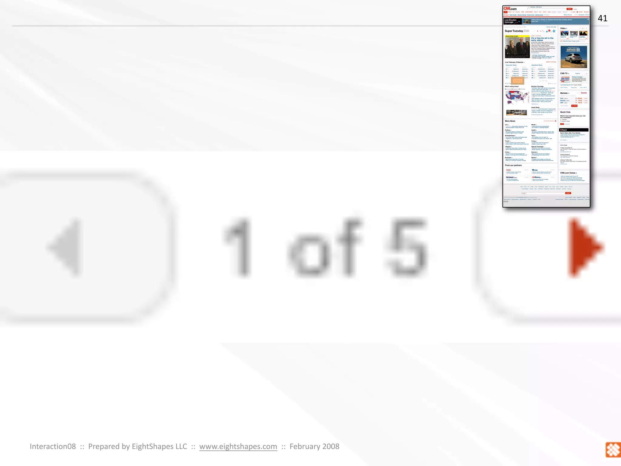 Concept Models ~ Interaction08